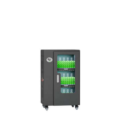 QP-R30TB – 30-Bay Smart USB Charging Cart (For Tablets & Mobile Devices)