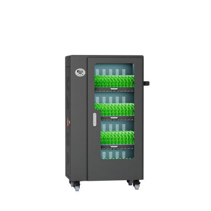 QP-R52TB – 52-Bay Smart USB Charging Cart (For Tablets & Mobile Devices)