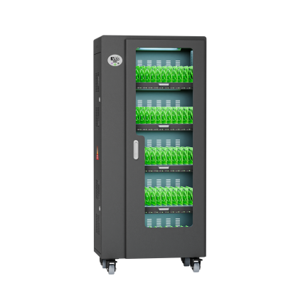 QP-R60TB – 60-Bay Smart USB Charging Cart (For Tablets & Mobile Devices)