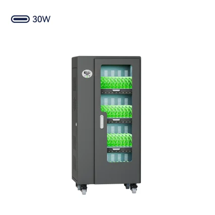 QP-R40PD-30W Type-C Smart Charging Cabinet for Tablets & Phones
