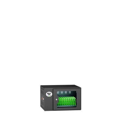QP-R10MS – 10-bey intelligent magnetic tablet charging cart