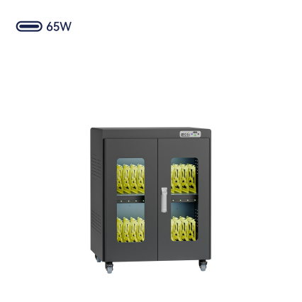 QP-R24PD-65W Type-C Smart Charging Cabinet for Tablets, Phones & Laptops