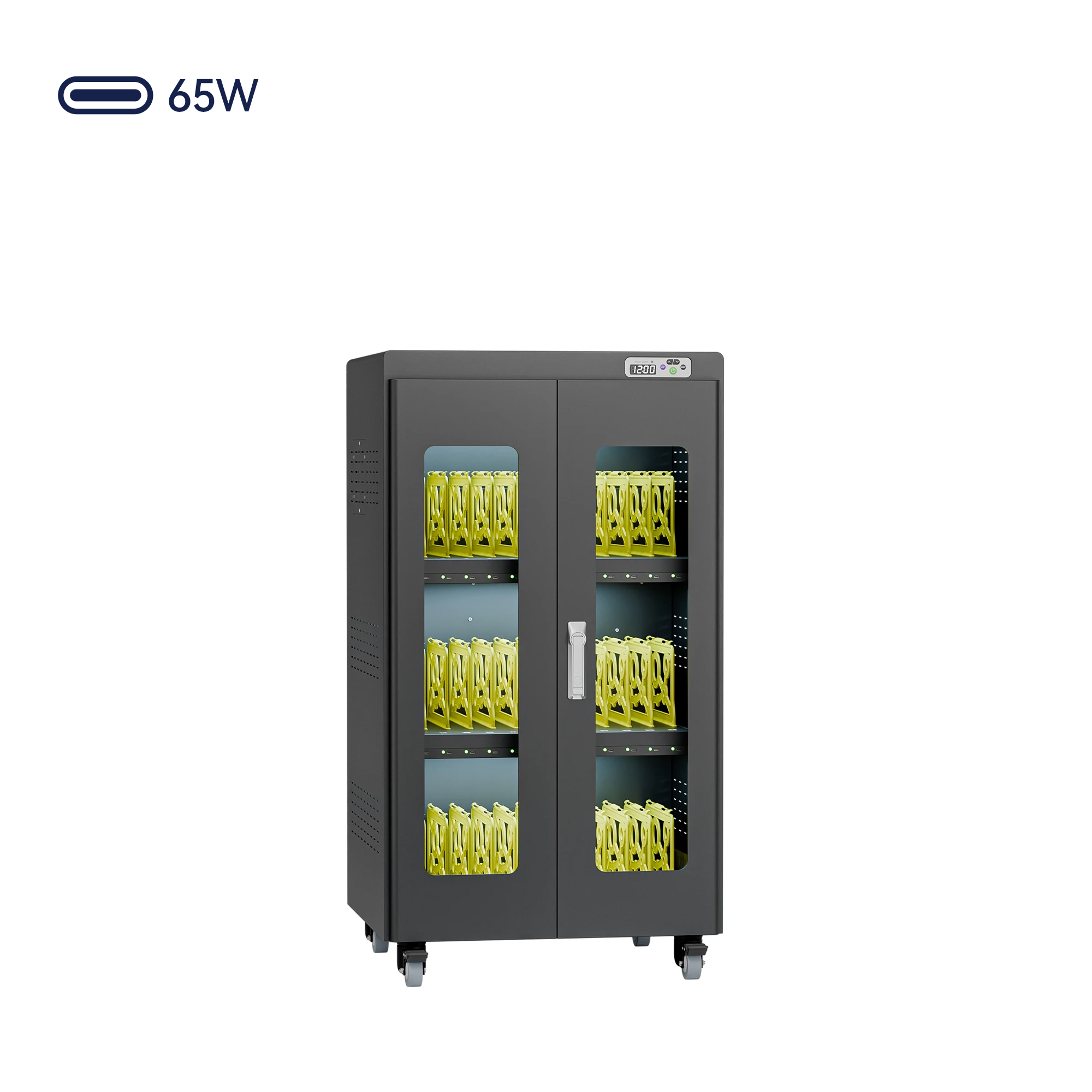 QP-R36PD-65W Type-C Smart Charging Cabinet for Tablets, Phones & Laptops