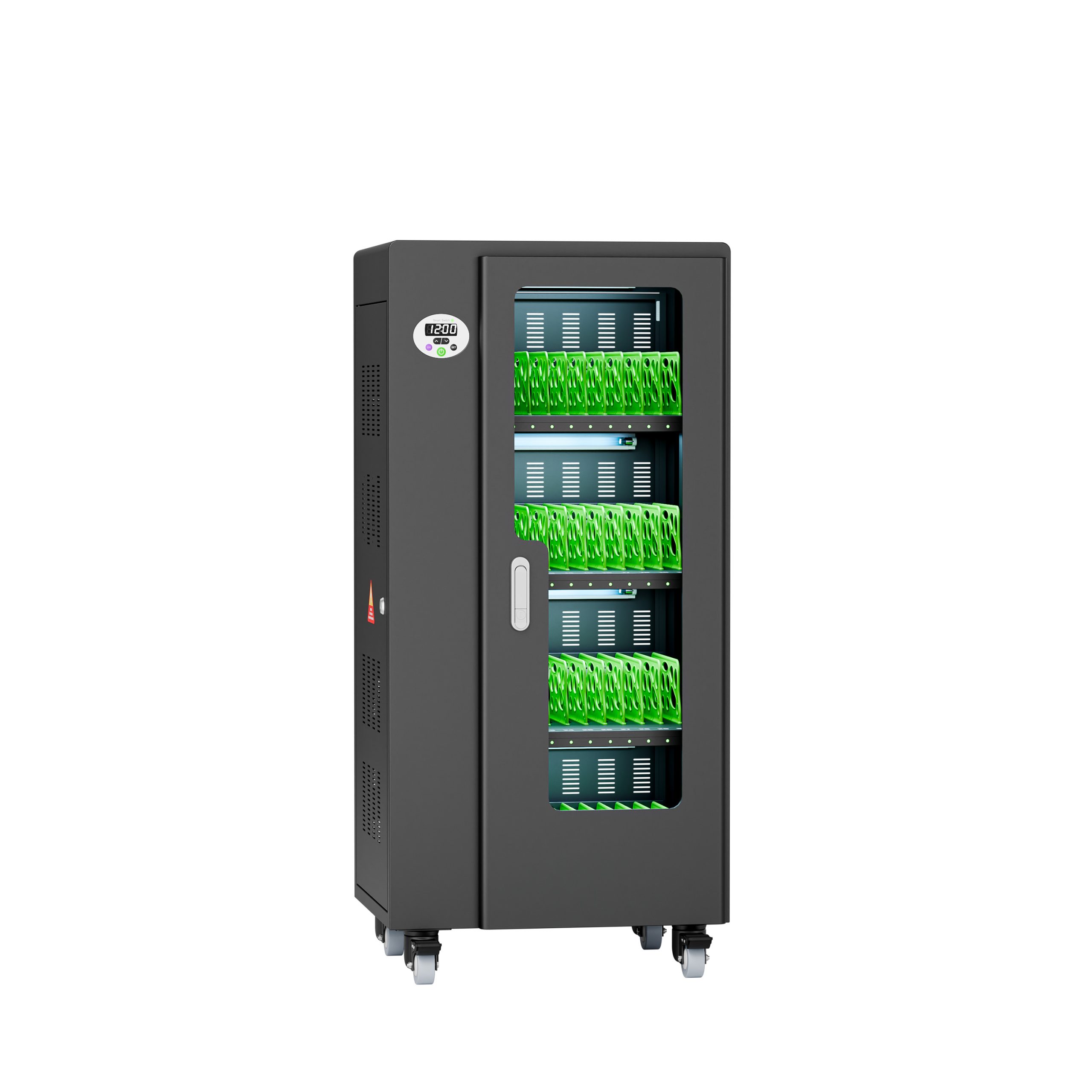 QP-R40MS – 40-bey intelligent magnetic tablet charging cart